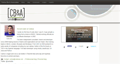 Desktop Screenshot of carlosble.com